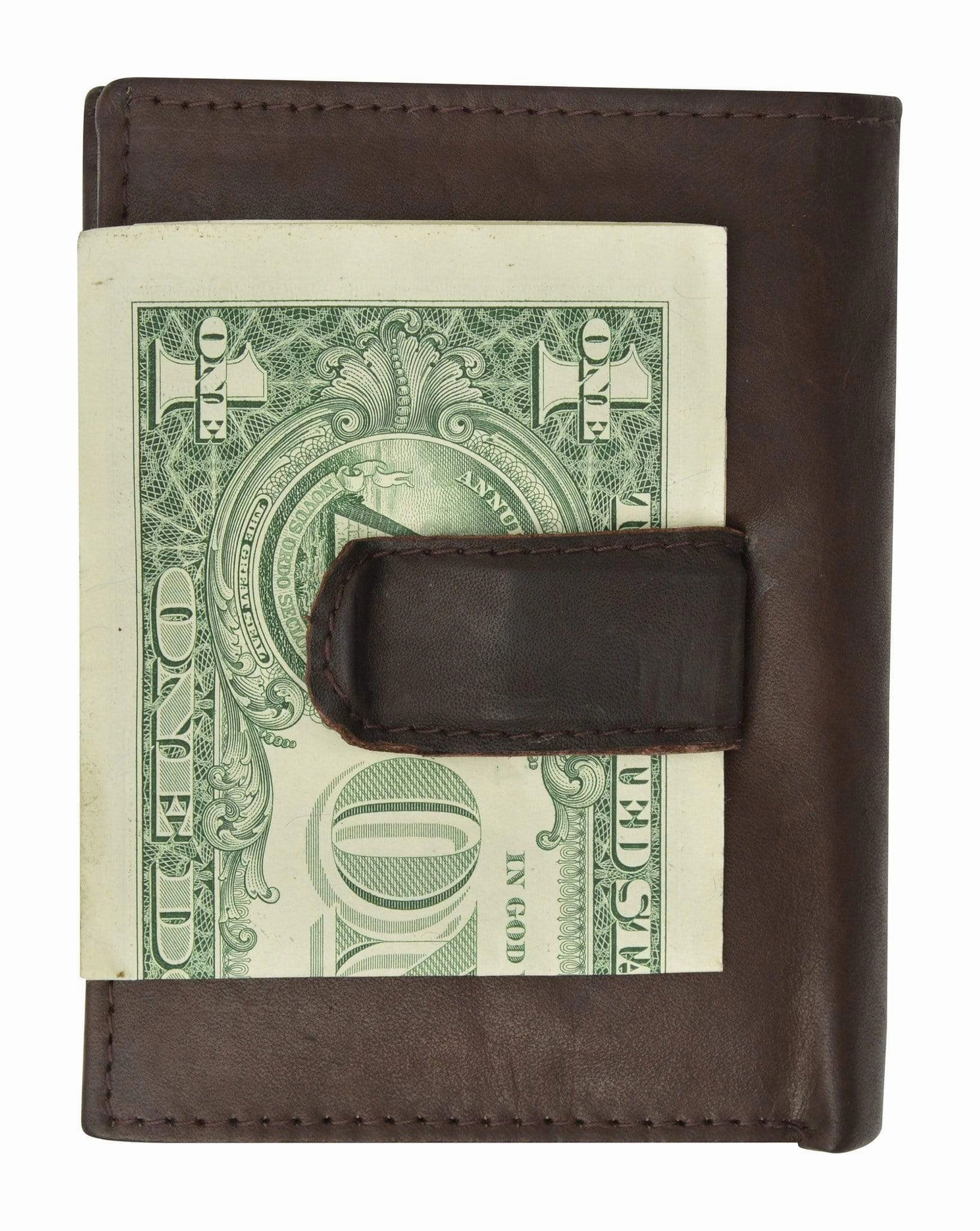 Big Savings Alert Genuine Leather Mens Wallet Business Credit Card Case Bifold  762 Cf (C)