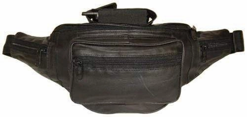 Genuine Leather Waist Bag Cellphone Holder Fanny Pack With Adjustable Strap 2305 (C) Shop Grab Now