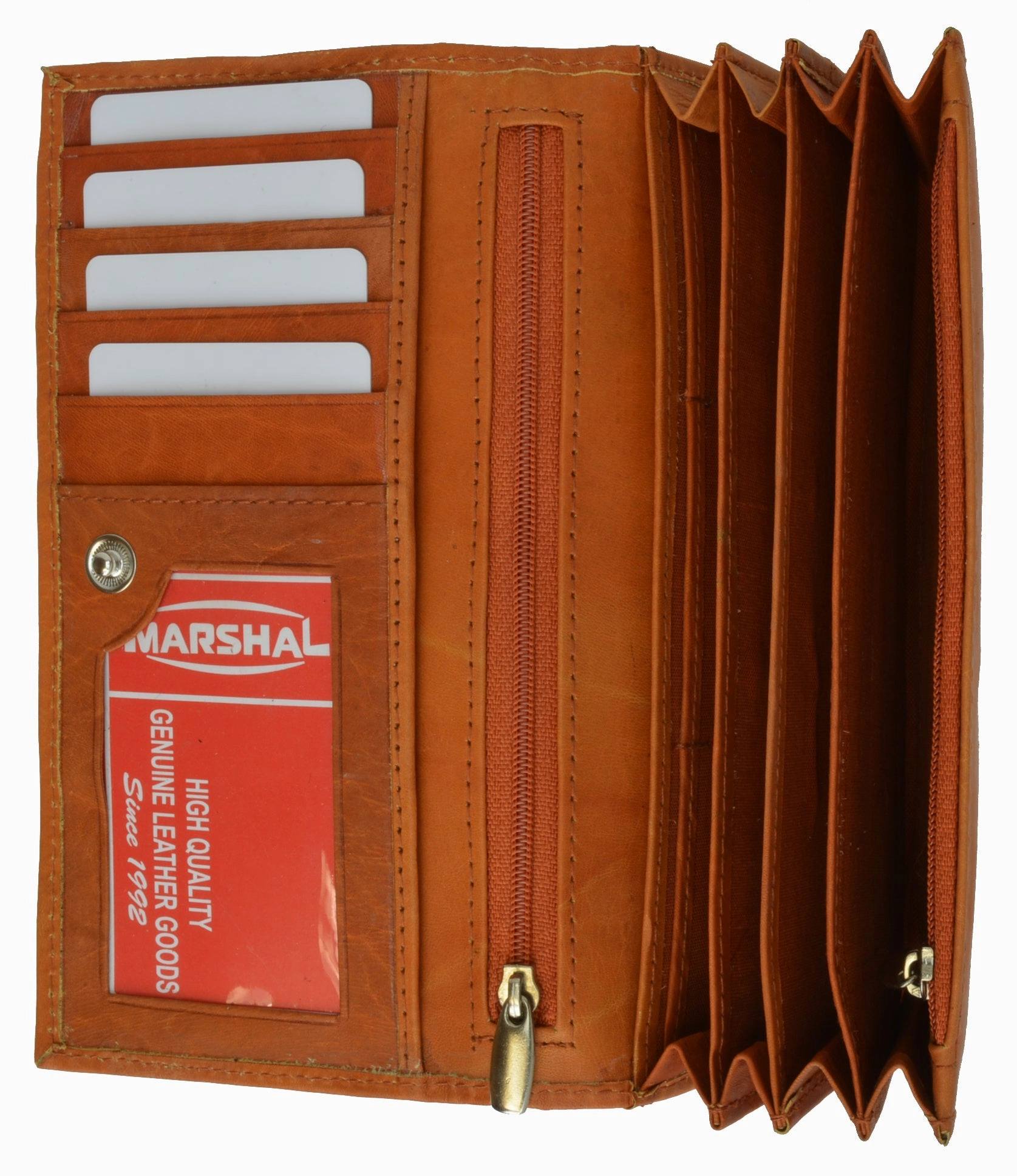 MustHave Clearance Best Price Online Genuine Leather Wallets For Women - Ladies Accordion With Id