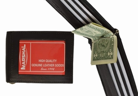 Money Clip With I.D. Outside Shop Grab Now