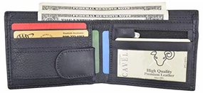 Slim Mens Bifold Wallet Premium Leather Credit Card Id Holder Key Pocket Wallet Grab the Deal Now