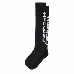 Biggest Savings Now Carhartt Wip Script Socks Black / White