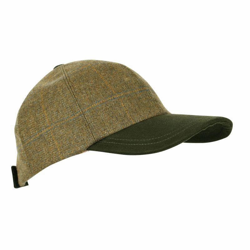 William Powell Tweed Baseball Cap - Glenesk Gift Ideas Galore