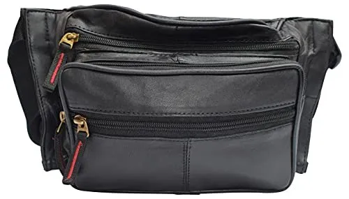 Genuine Leather Concealed Carry Pistol Pouch Ultimate Fanny Pack Holster Waist Pack With Rfid Protected Front Pocket Grab Your Deal Today
