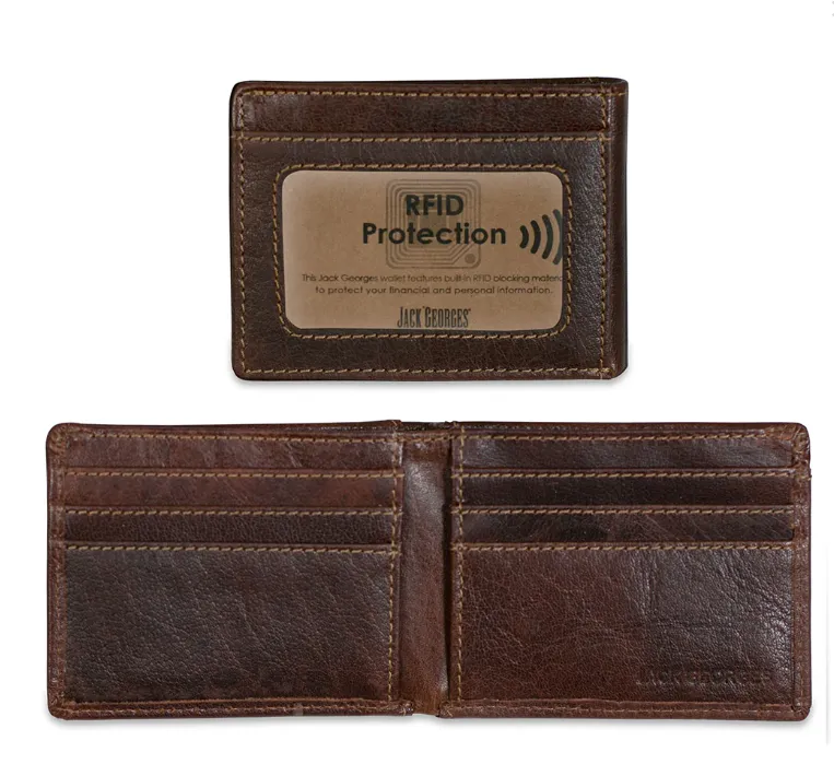 Todays Special Savings Jack Georges Slim Bilfold Wallet