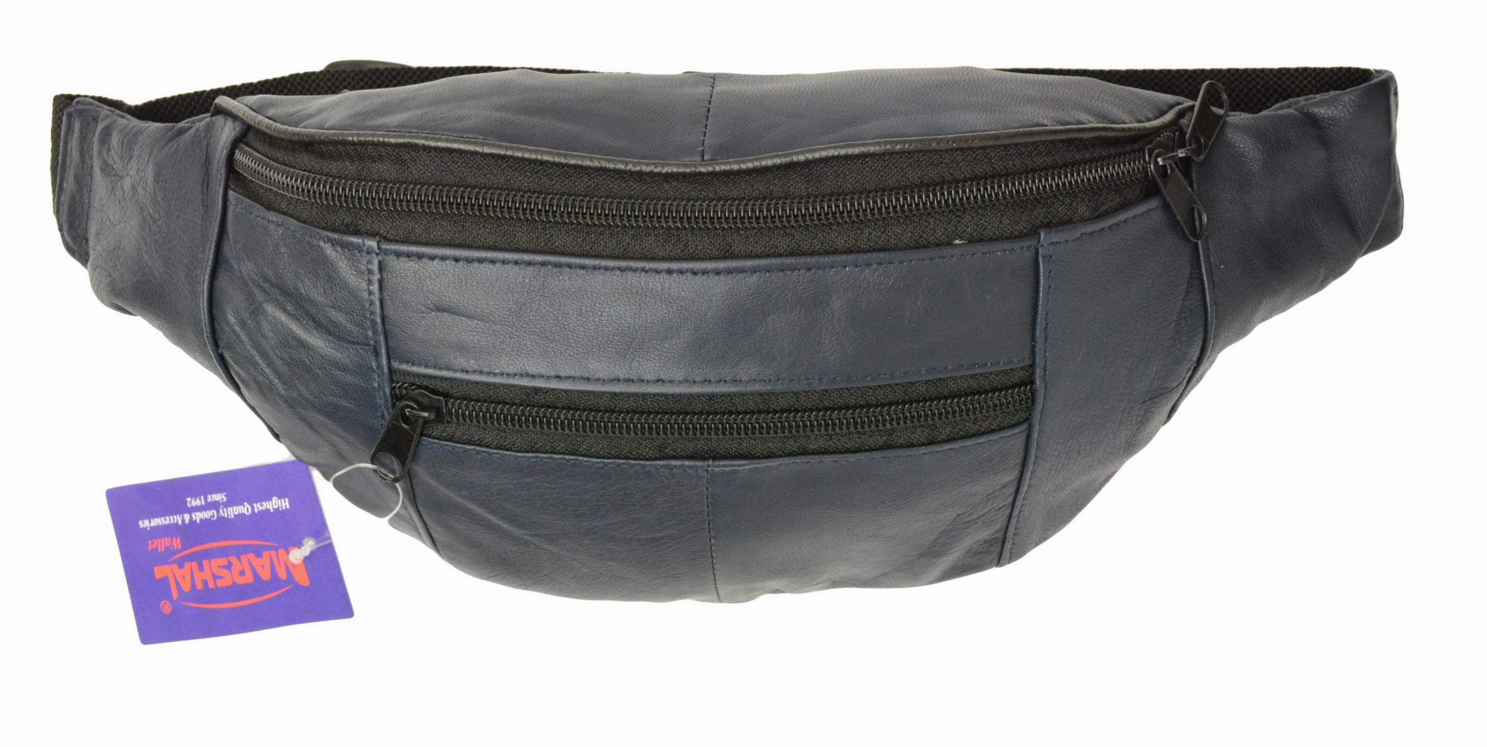 Fanny Pack - Leather-006Bk Deal Frenzy Today Today Only Steal