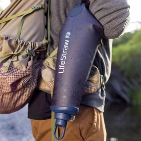 Lifestraw Peak Compact Gravity Water Filter System - 3L Exclusive Holiday Deal