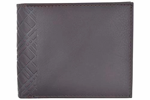 Clearance Event Alert Men'S Leather Wallet Rfid Blocking Slim Bifold With 9 Credit Card Pockets & Id Window