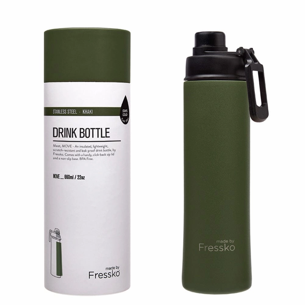 Special Occasion Discount Special Price Offer Fressko Insulated Stainless Bottle Move 660Ml Sip Lid