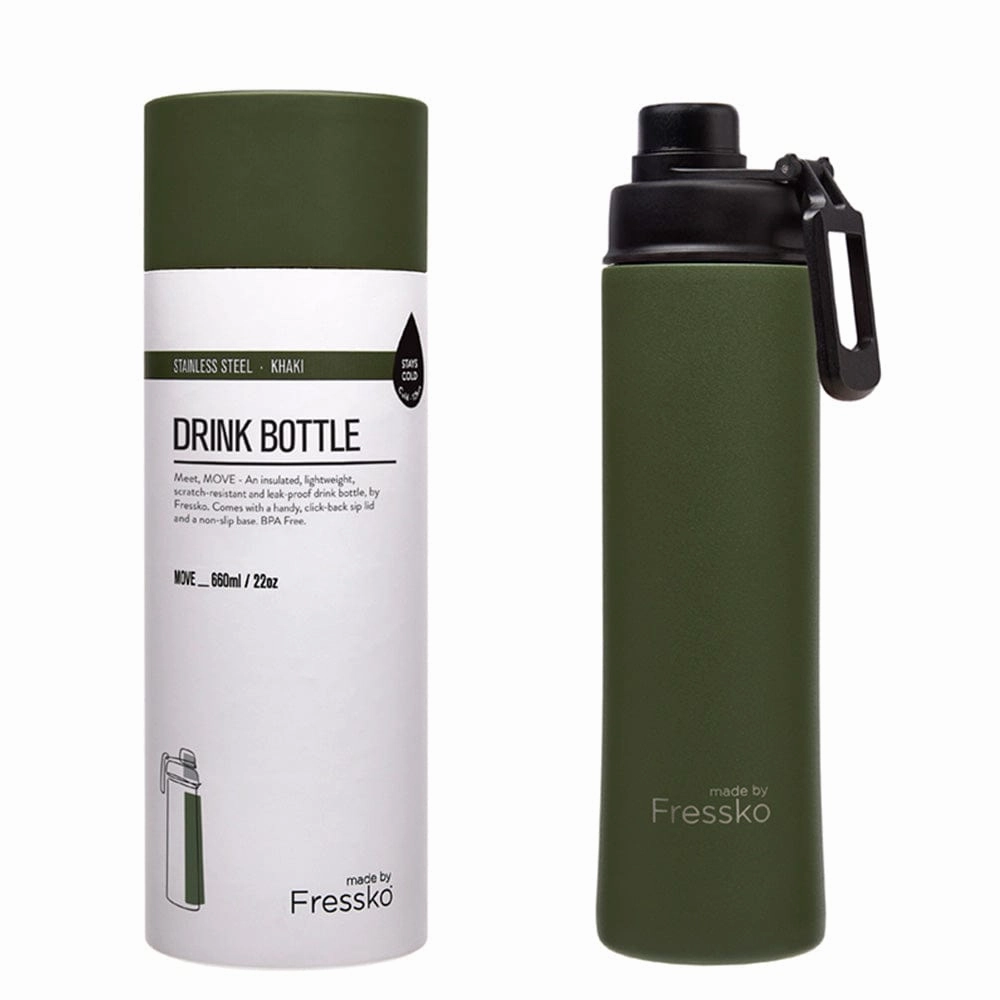Online Exclusive Offer Fressko Insulated Stainless Bottle Move 660Ml Sip Lid
