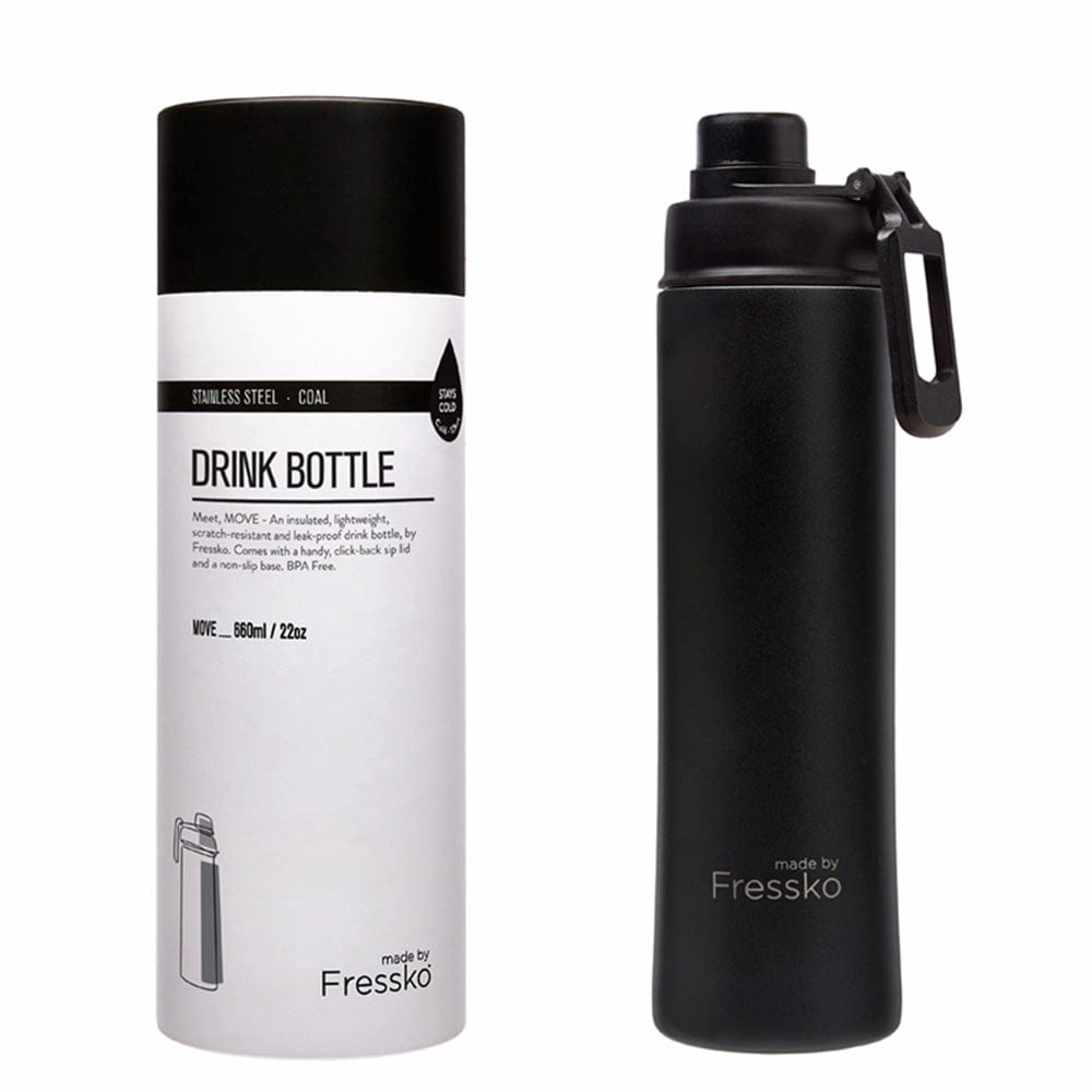 Limited Time Hot Deal Best Seller Deal Fressko Insulated Stainless Bottle Move 660Ml Sip Lid