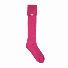 Dubarry Alpaca Ladies Boot Socks - Pink Flash Sale Alert