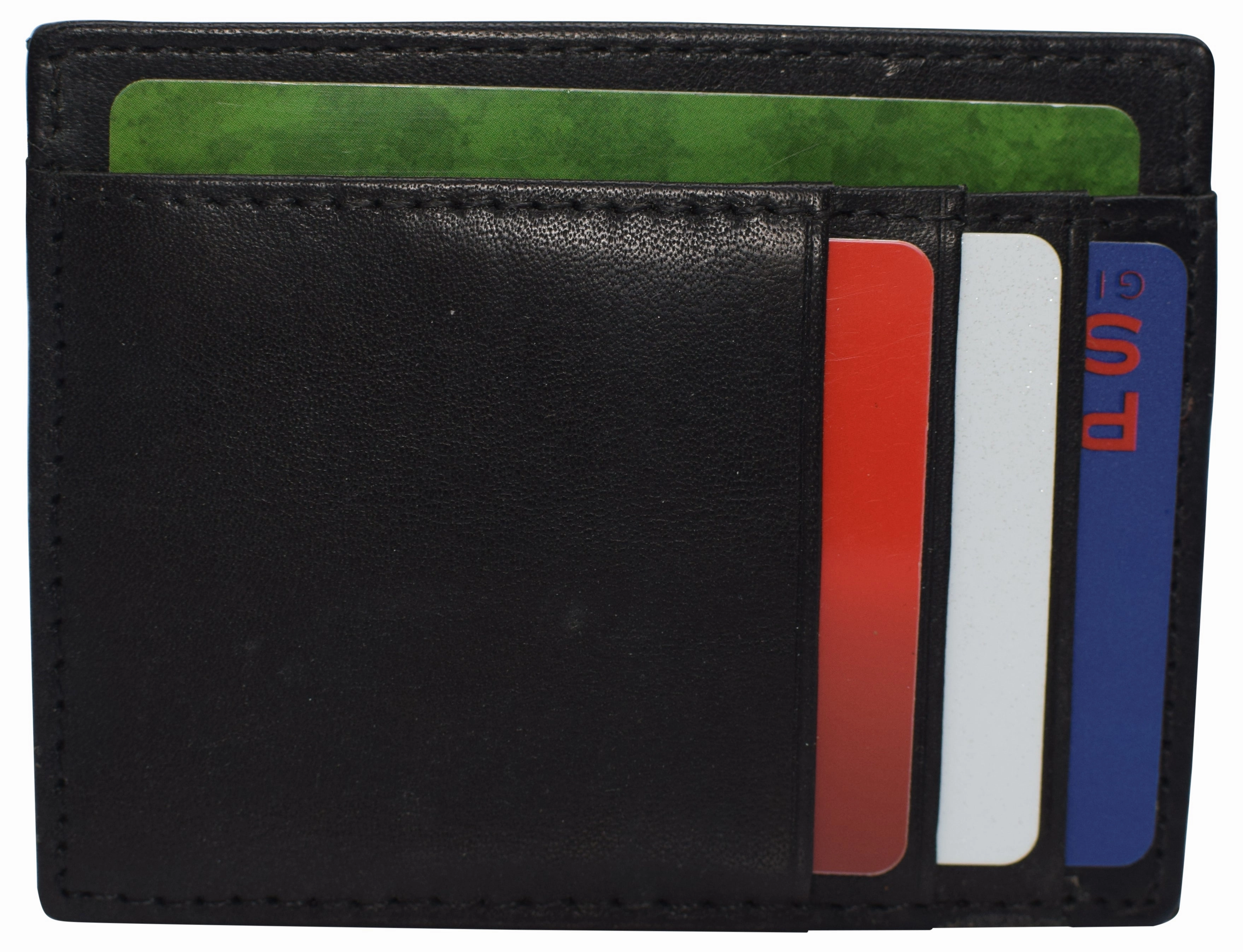 Exclusive Savings Event Dont Miss Big Savings Rfid Blocking Front Pocket Slim Leather Bifold Wallet Credit Card Case Holder Id Window