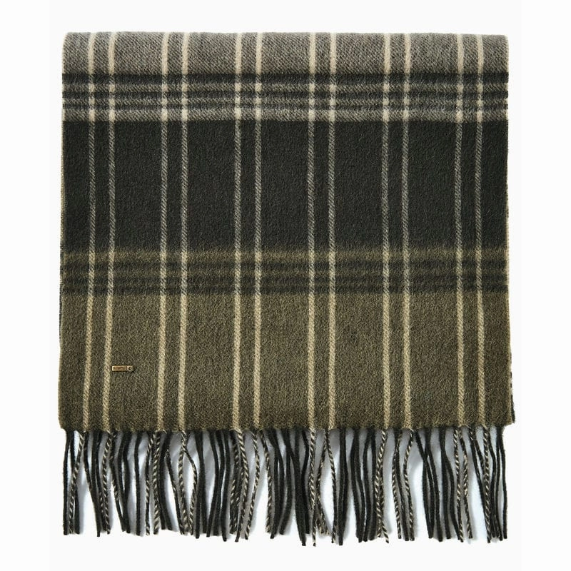 Dubarry Gleneagle Wool Scarf - Olive Todays Mega Savings