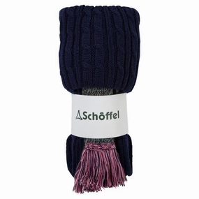 Schoffel Lilymere Ladies Merino Shooting Socks - Navy Todays Trending Deals
