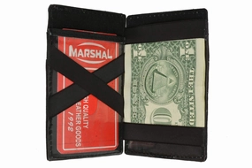 Small Genuine Leather Mens Magic Card Holder Wallet 1420 (C) Hot Offer Event Exclusive Savings Event