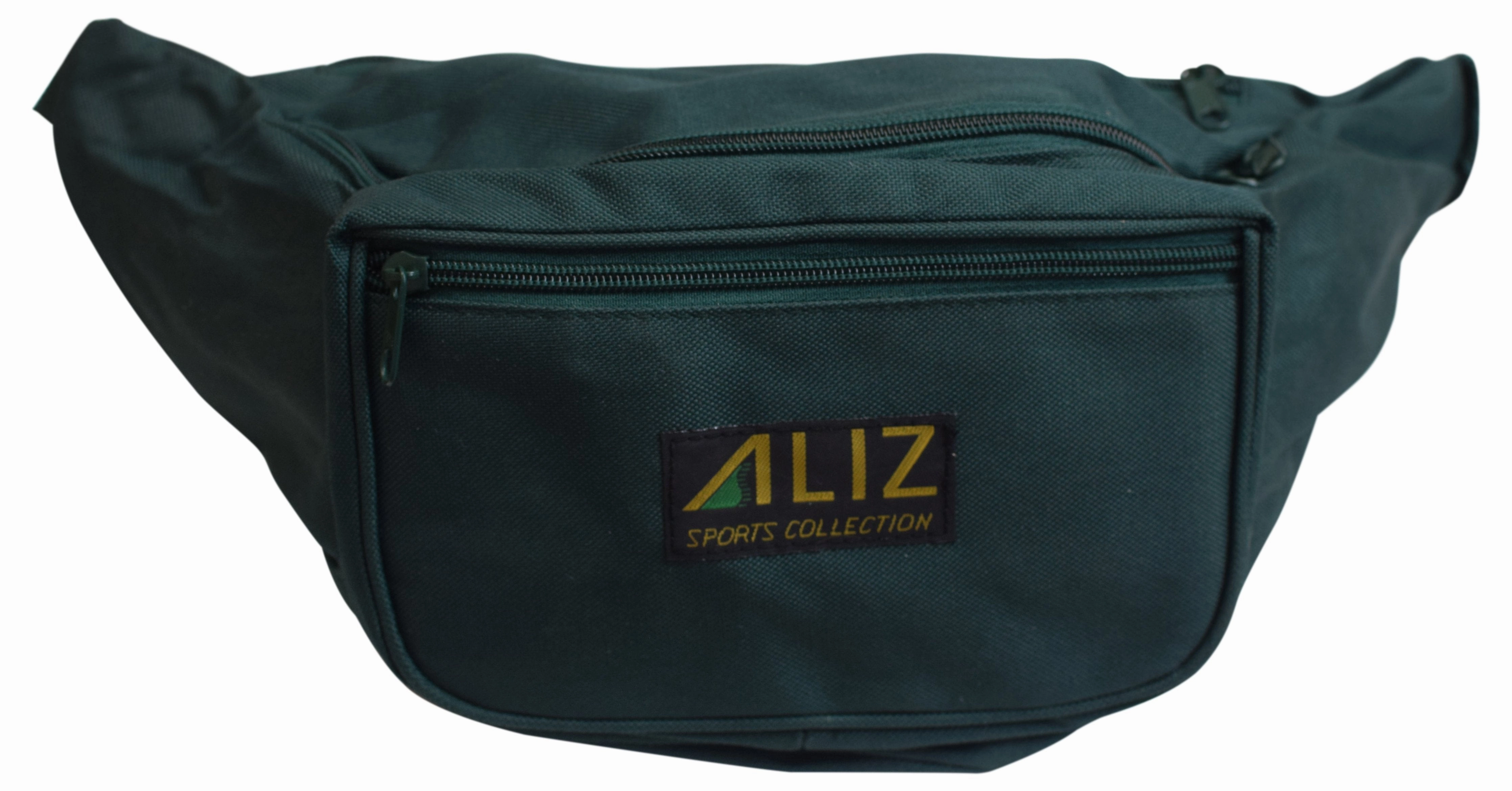 Green Large Size Nylon Fanny Pack Adjustable Waist Pouch Casual & Travel MustHave Deal