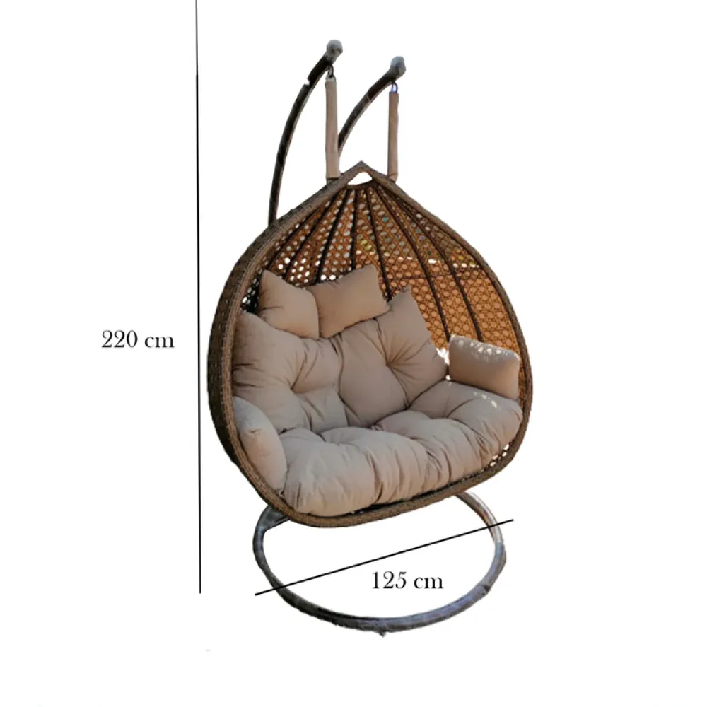Hanging Chair in Beige from Miden Home OS-Sw-002-W