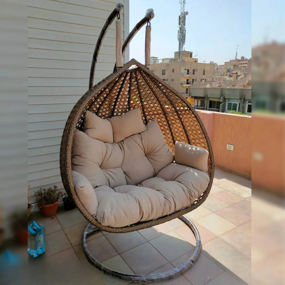 Hanging Chair in Beige from Miden Home OS-Sw-002-W