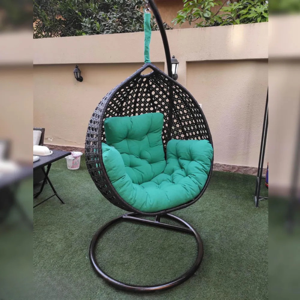 Hanging Chair in Black from Miden Home OS-Sw-010-W