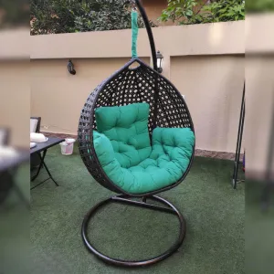 Hanging Chair in Black from Miden Home OS-Sw-010-W