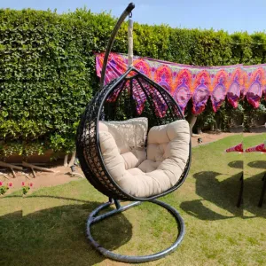 Hanging Chair in Black from Miden Home OS-Sw-011-W