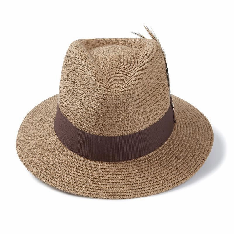 Online Exclusive Savings Hicks & Brown Aldeburgh Summer Fedora - Natural & Brown