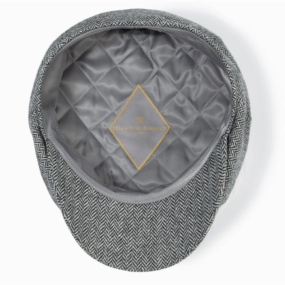 Daily Deal Frenzy Exclusive Deal Inside Hicks & Brown Felsham Bakerboy Tweed Cap - Charcoal