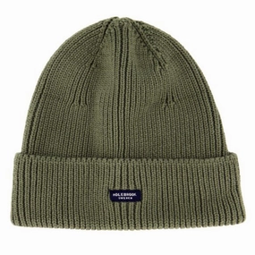 Holebrook Bohus Knitted Beanie Hat - Dusty Olive Todays Trending Deals Best Seller Deal