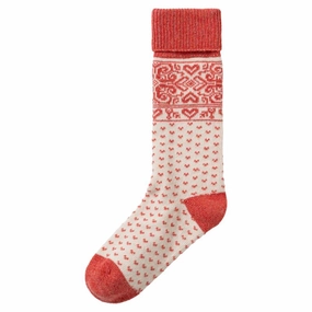 Holebrook Sundborn Raggsocka Ladies Socks - Coral Pink Flash Deal Alert