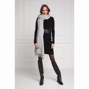 Holland Cooper Chelsea Ladies Scarf - Grey Marl Trending Hot Picks Big Savings Today
