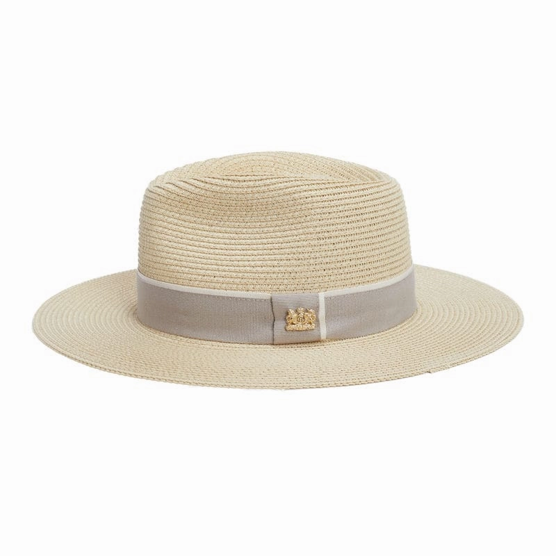 Holland Cooper Francesca Ladies Hat - Natural/Taupe Deal Frenzy Today Clearance Blowout