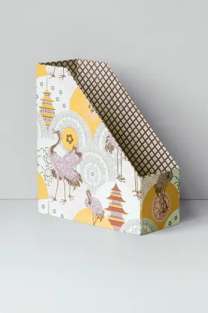 Home Bianca Lorenne magazine holder - sunrise set of two