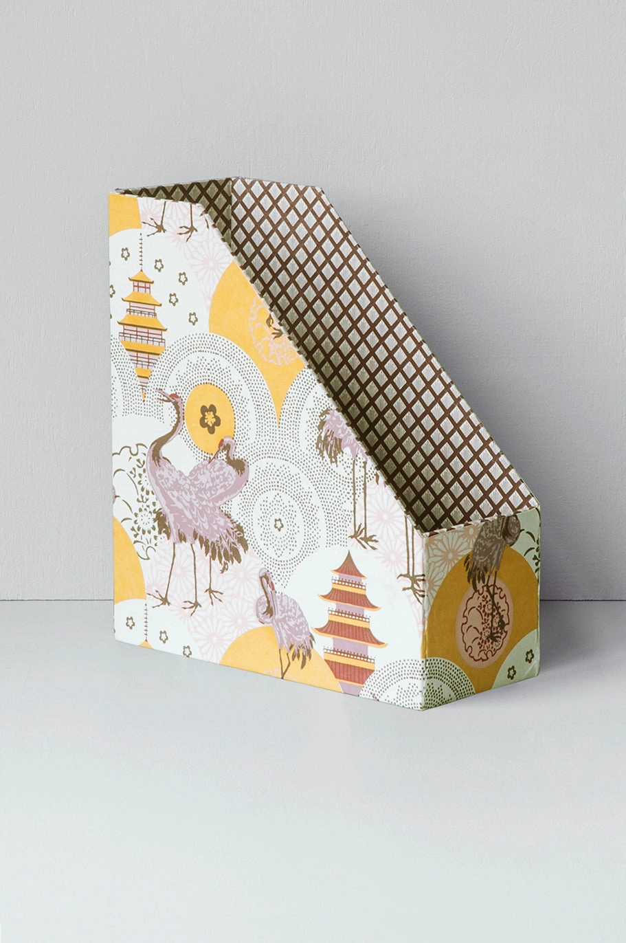 Home Bianca Lorenne magazine holder - sunrise set of two