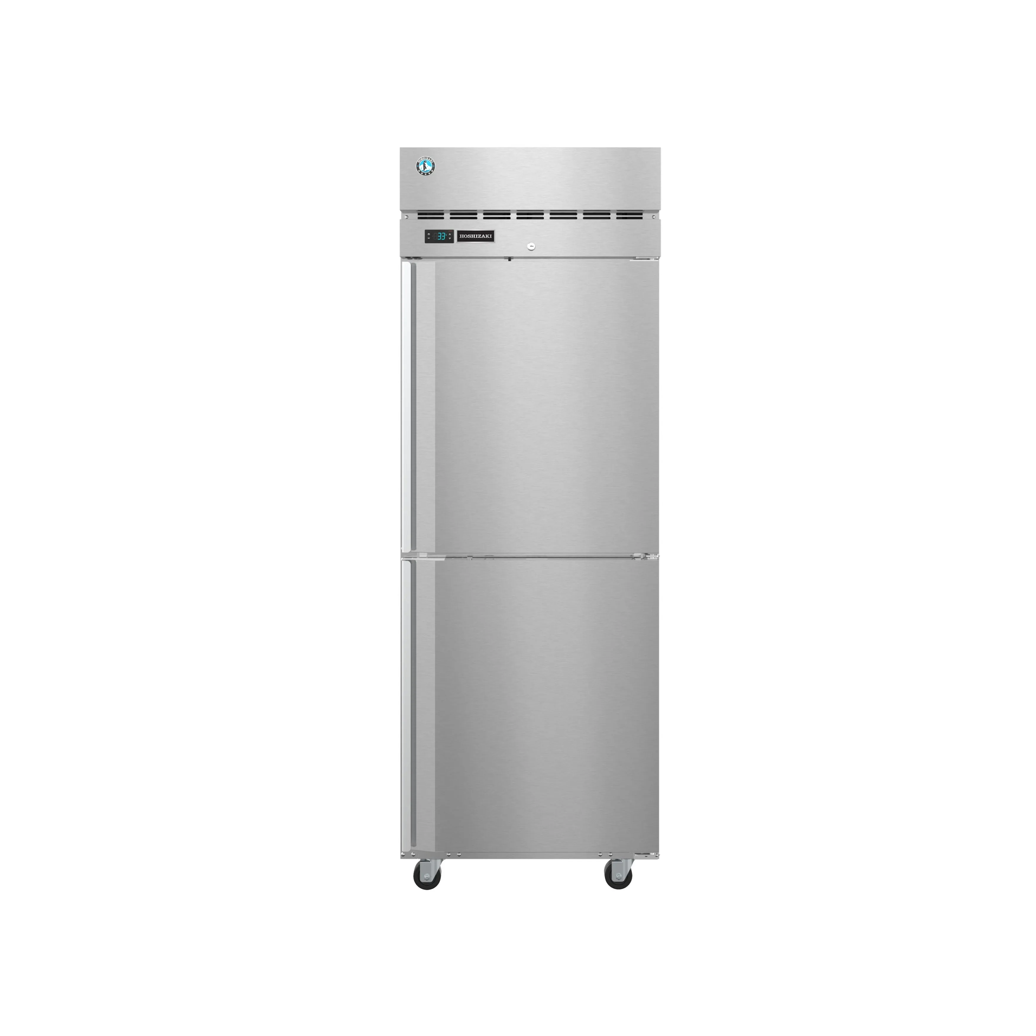 Hoshizaki - PT1A-HS-HS, Commercial 27.5" Half Solid Door Pass-Through Refrigerator Single Section 24.2cu.ft.