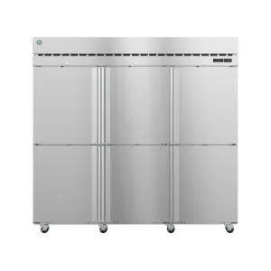 Hoshizaki - R3A-HS, Commercial 82.5" Half Solid Door Reach-In Refrigerator Three Section 79.03cu.ft.