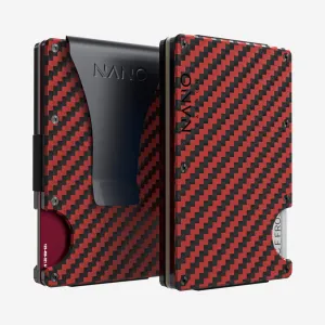Money Clip Wallet (Diablo Red/Stealth Black) Online Exclusive Deal Hot Discount Deal