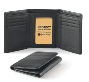 Osgoode Marley Leather  Rfid Trifold Wallet Steal Todays Offer
