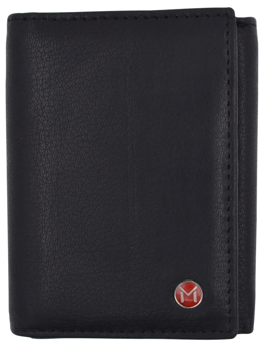 Exclusive Hot Pick Hot Sale Alert Genuine Leather Slim Trifold Wallet For Men With Id Window Rfid Blocking Usa