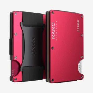 Save More Now Shop Hot Deals Personalised Cash Strap Wallet (Volcano Red)