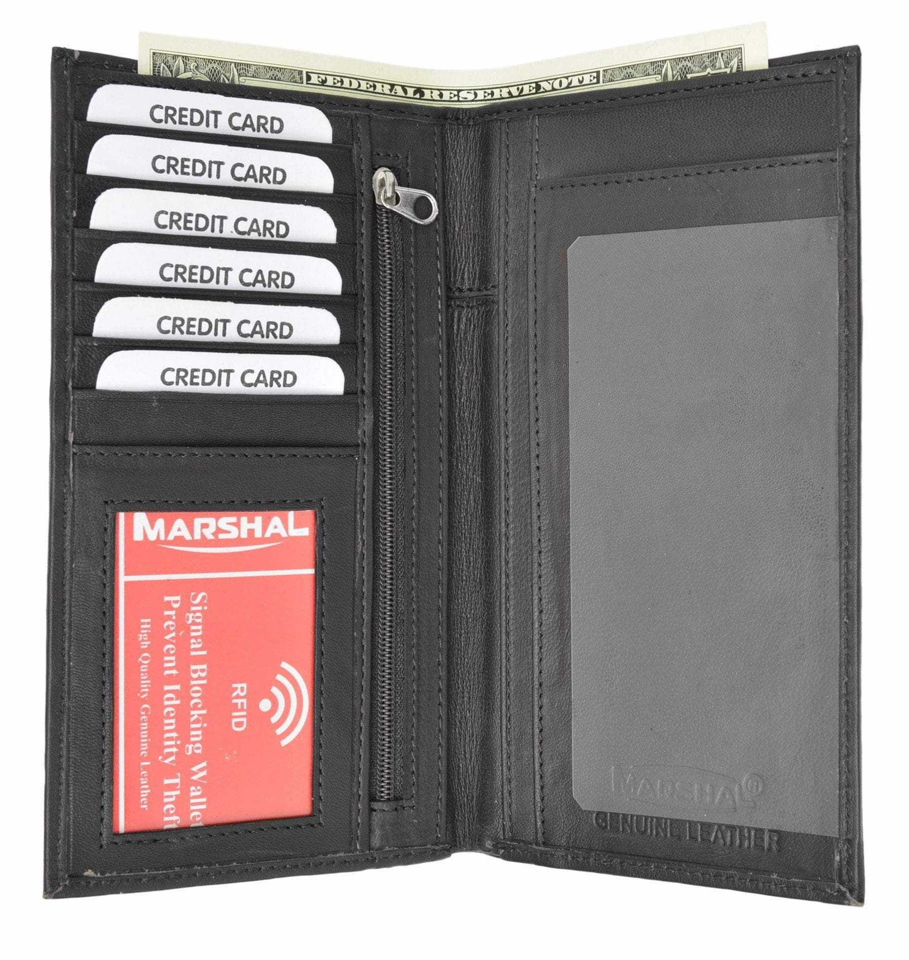 Clearance Sale Weekend Specials Rfid Blocking Soft Leather Sim Checkbook Organizer Id Credit Card Holder Wallet Rfid P 853 (C)