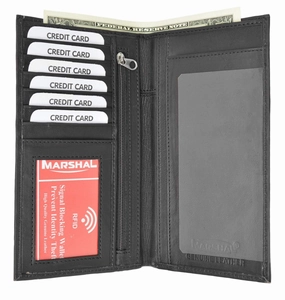 Clearance Sale Weekend Specials Rfid Blocking Soft Leather Sim Checkbook Organizer Id Credit Card Holder Wallet Rfid P 853 (C)