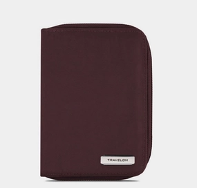Exclusive Online Deal Limited Time Hot Deal Travelon Rfid Blocking Passport Zip Wallet