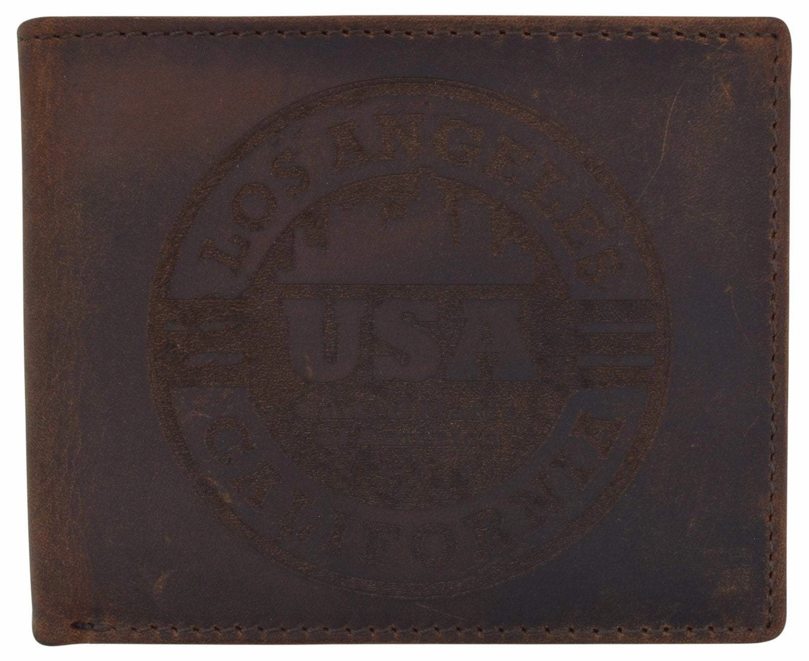 Dont Miss Out Shop Grab Now Los Angeles Mens Rfid Genuine Leather Card Id Bifold Wallet