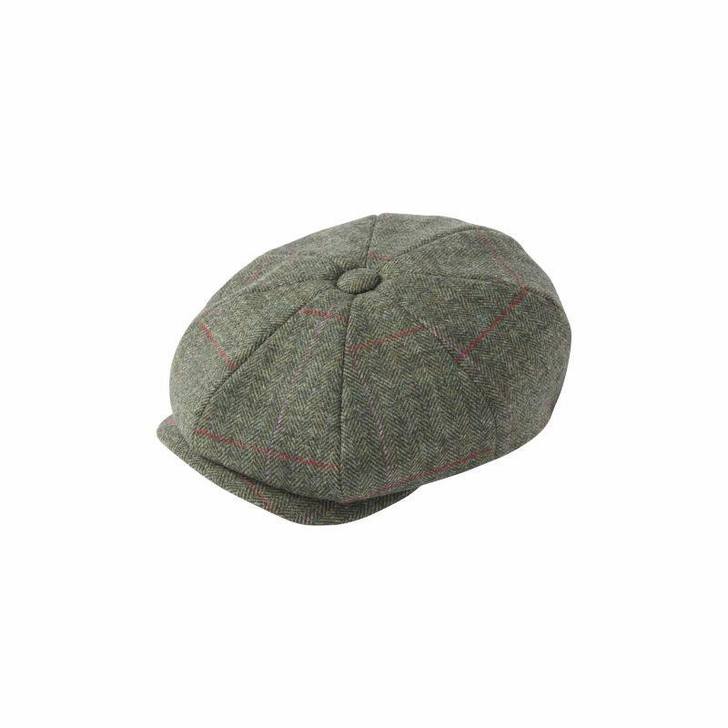 GiftWorthy Sale Alan Paine Combrook Ladies Tweed Bakerboy Cap - Heath