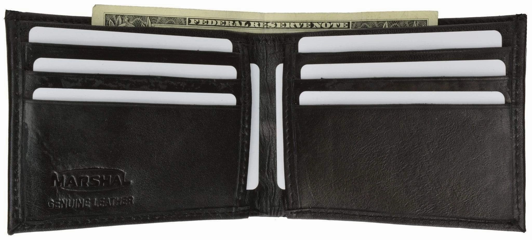 Genuine Leather Classic Bifold Mens Wallet 1158 Best Deal Today Today Only Special