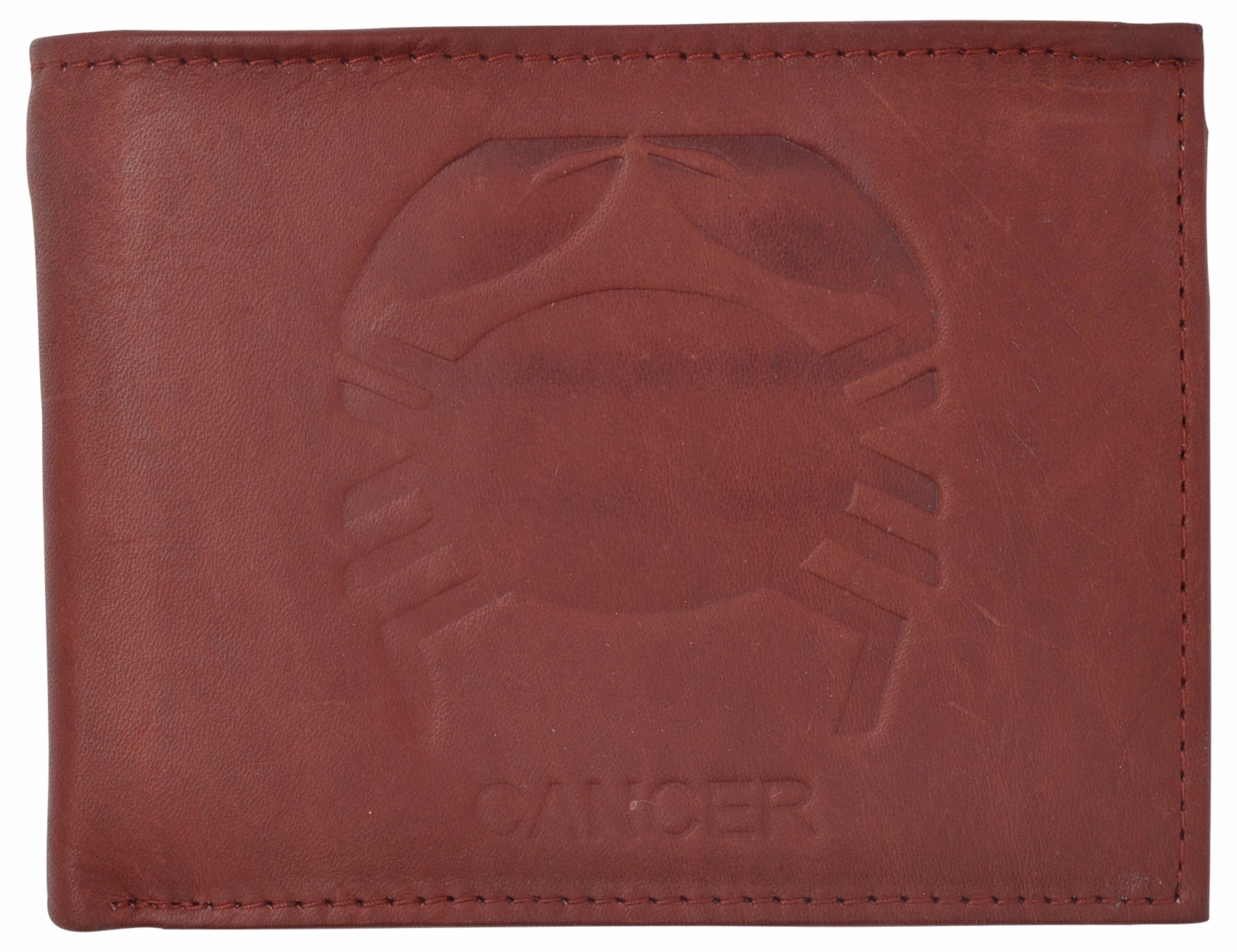 Surprise Discount Today Cancer Zodiac Sign Bifold Trifold Genuine Leather Men'S Wallets
