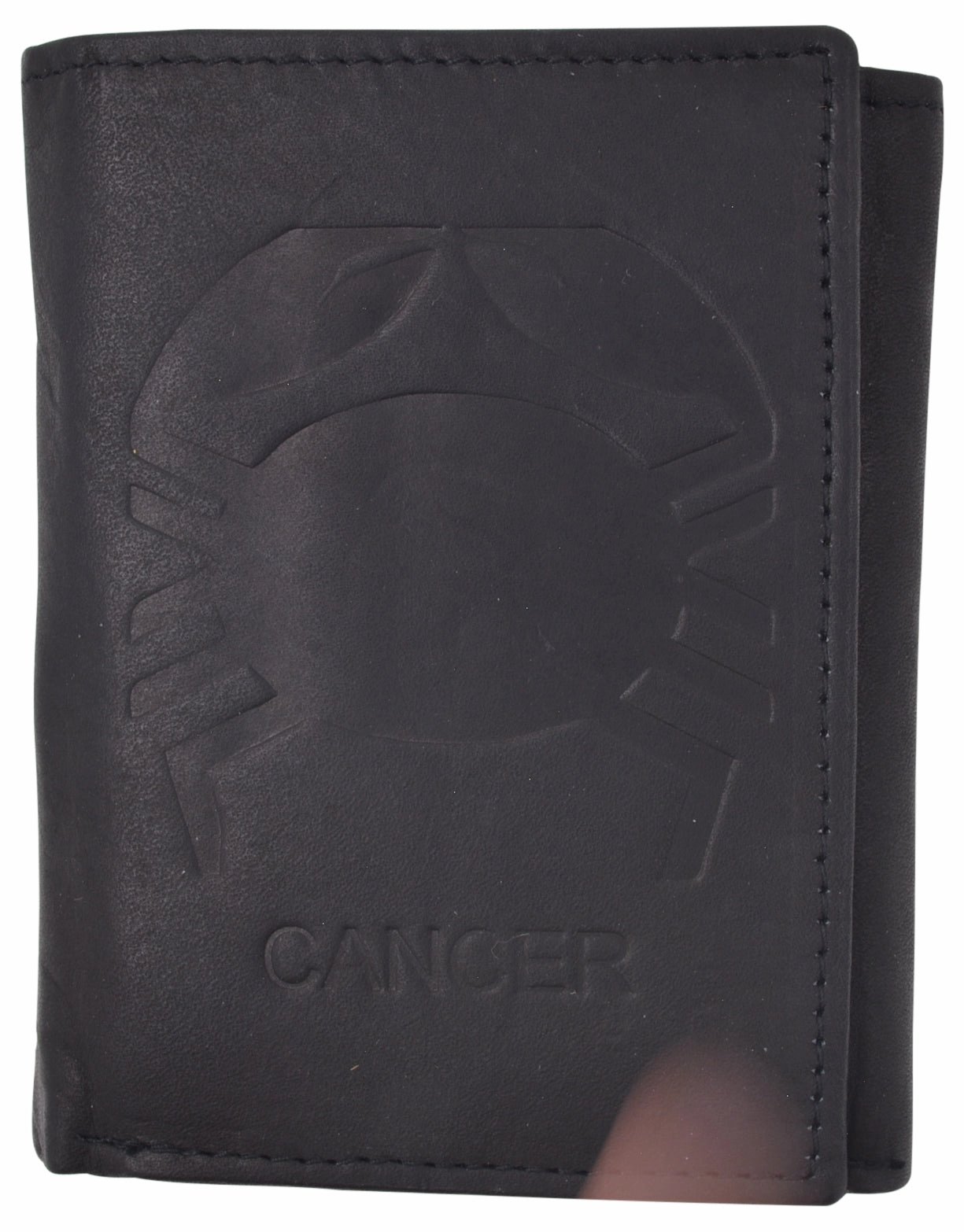 Cancer Zodiac Sign Bifold Trifold Genuine Leather Men'S Wallets Flash Sale Alert Limited Stock Offer