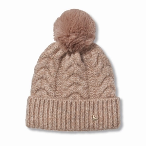 Hicks & Brown Langham Beanie - Walnut Price Slash Today Today Only Discount