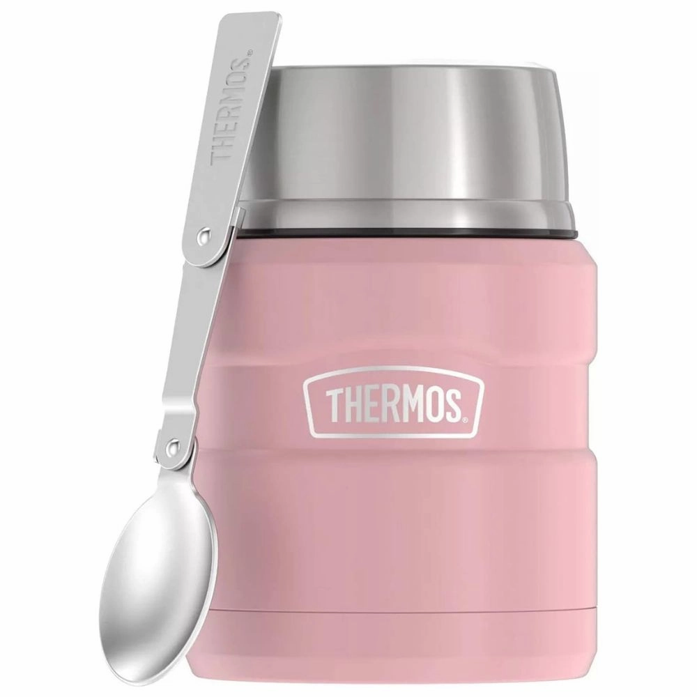 Steal Todays Offer Shop Hot Picks Thermos King Stainless Steel Insulated Food Jar With Folding Spoon 470Ml
